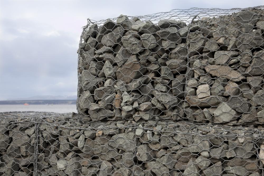 Gabions et filets métalliques